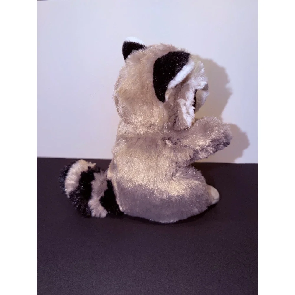 Wild Republic Raccoon Soft Plush Stuffed Animal Realistic Woodland Toy